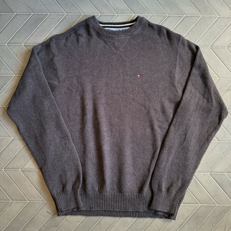 90s Tommy Hilfiger コットンニット