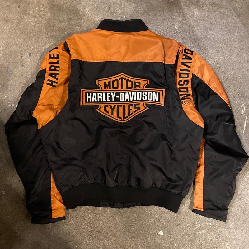 定番ロゴ・カラー】HARLEY DAVIDSON ハーレー ナイロンジャケット-