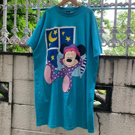 スリーピーMickeyTシャツワンピ
