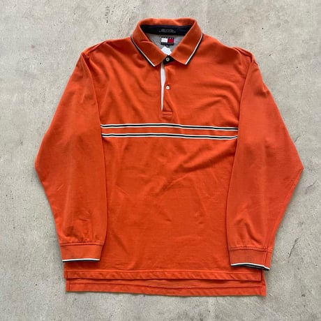 TOMMY HILFIGERロングスリーブポロシャツ