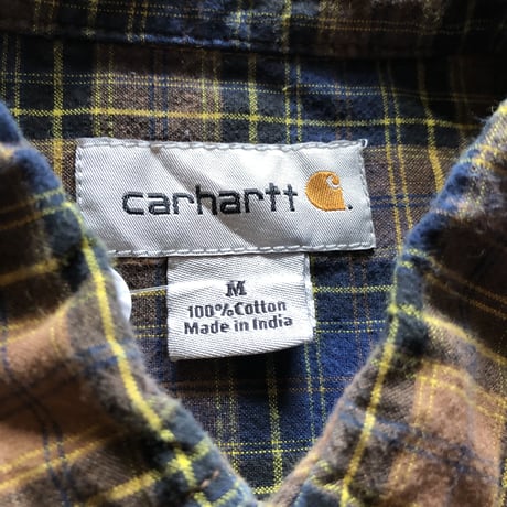 Carhartt長袖チェックシャツ