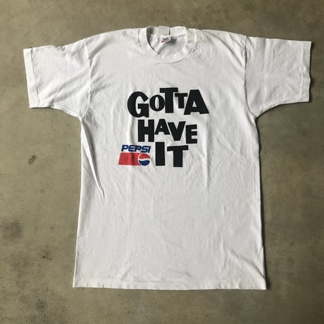90's USA製PEPSI プリントTシャツ