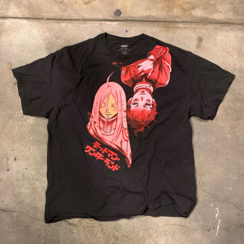 2010 デッドマンワンダーランド アニメTシャツ ガンタ シロ XL aeee47e31642a1789f60f2f3977808