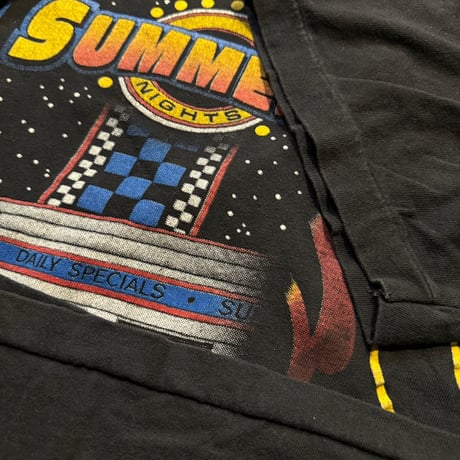 90's〜ホットロッドプリントTシャツ XXL