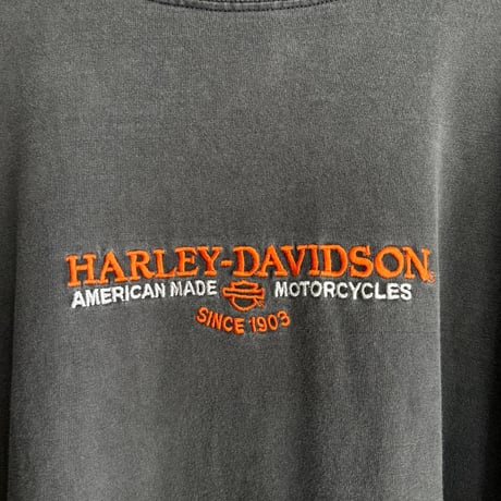 USA製 HARLEY DAVIDSON 刺繍Tシャツ XL