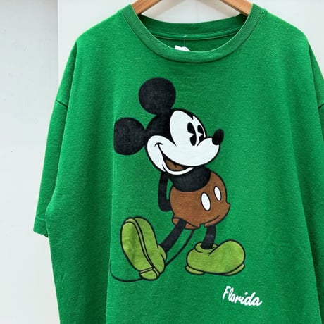 Disney ミッキープリントTシャツ