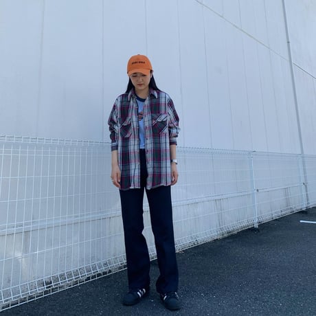 USA製チェックネルシャツ