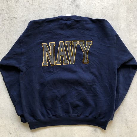 US.NAVY リフレクタープリントスウェット