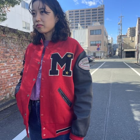80's ウールスタジャン