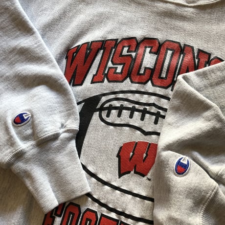 WISCONSIN FOOTBALLチャンピオンリバースウィーブ