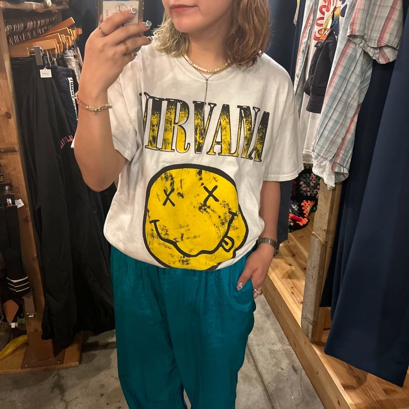 NIRVANA スマイルTシャツ | CUSTOM FEVER NIRVANA スマイルTシャツ | CUSTOM FEVER