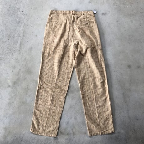 USA製 未使用 Polo by Ralph Lauren  チェック柄パンツ W34×L32