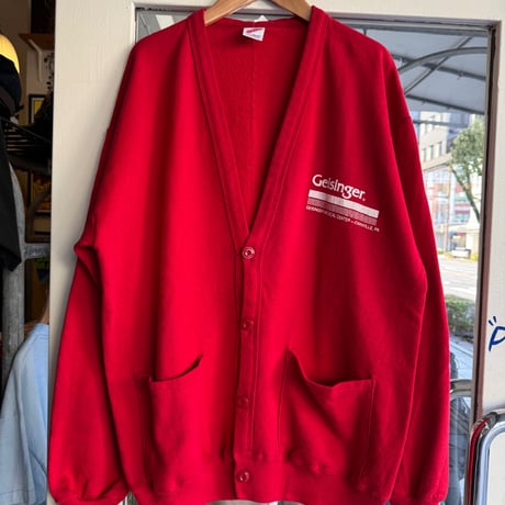 USA製 90's JERZEES スウェットカーディガン