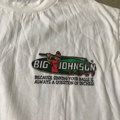 90's 未使用 BIG JOHNSON  プリントTシャツ