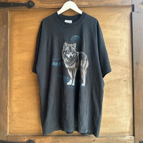 USA製 オオカミTシャツ