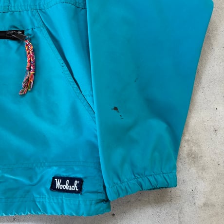 USA製　Wool rich ナイロンアノラックパーカー