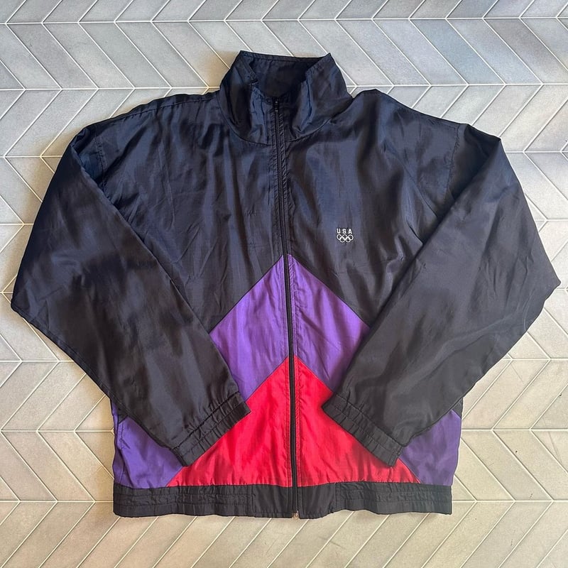 90s オリンピックナイロンジャケット | CUSTOM FEVER 90s オリンピックナイロンジャケット | CUSTOM FEVER