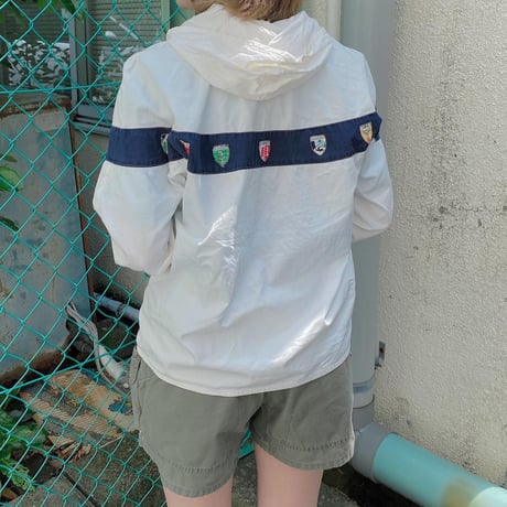 ハーフジッププルオーバー