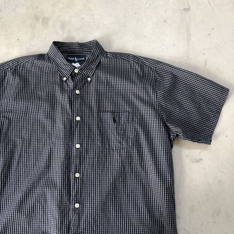 Ralph Lauren  半袖チェックシャツ〝GREGGOR〟L