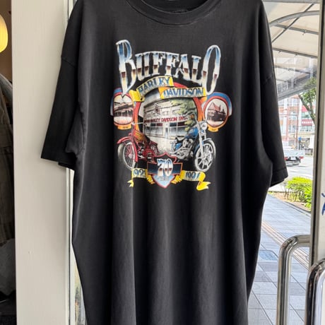 90's HARLEY DAVIDSON プリントTシャツ XXL