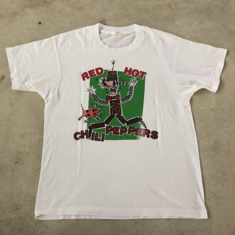 boohoo × Red Hot Chili Peppers レッチリ バンド Tシャツ 白 ⭐︎スーパーマグマート RED HOT CHILI PEPPERS バンドtシャツ