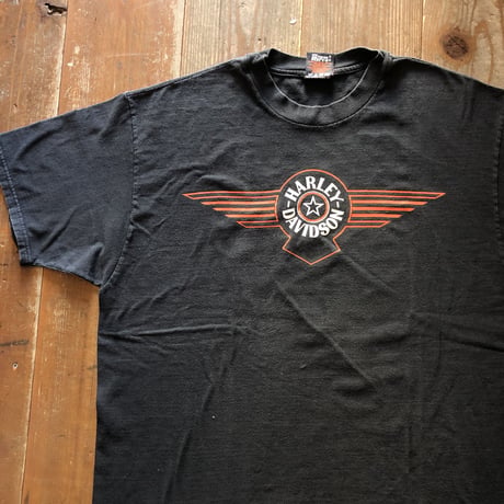 90s HARLEY DAVIDSON プリントTシャツ