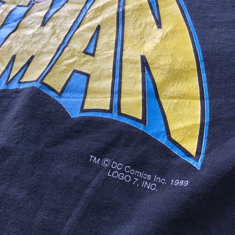 80's BATMAN プリントTシャツ XL