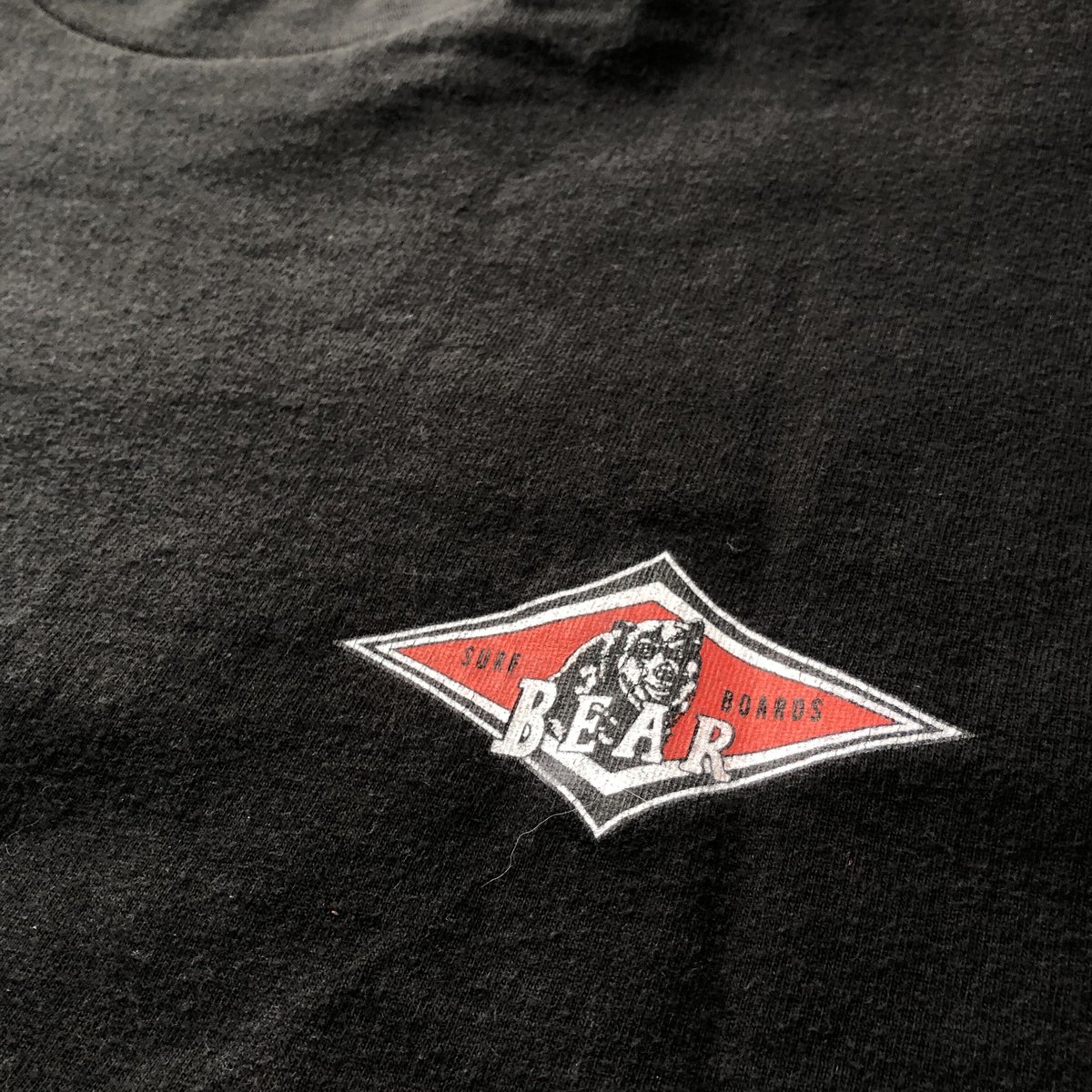 90's BEAR SURFBOARDS プリントTシャツ | CUSTOM FEVER