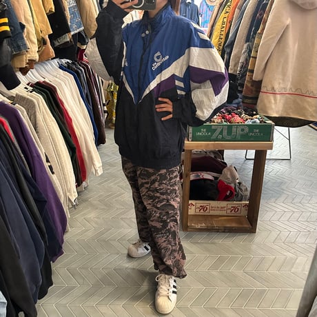 90s hummel ナイロンジャケット