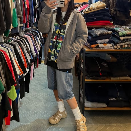 adidas 総柄トラックジャケット