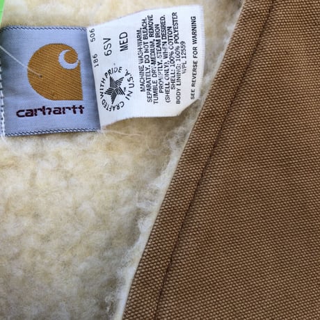 USA製Carhartt ボアベスト