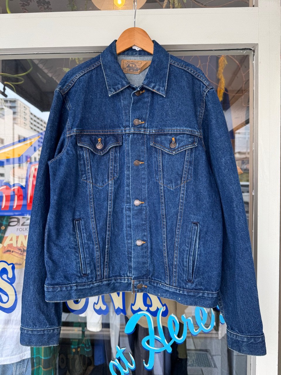 80's Plain Pockets デニムジャケット | CUSTOM FEVER