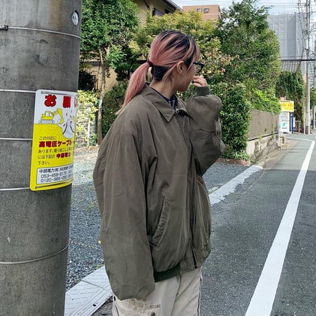 フェイクスウェードブルゾン