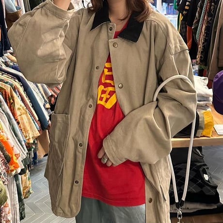 裏地付きハンティングジャケット