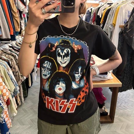 03-04年KISS世界征服両面Tシャツ🌏⚡️