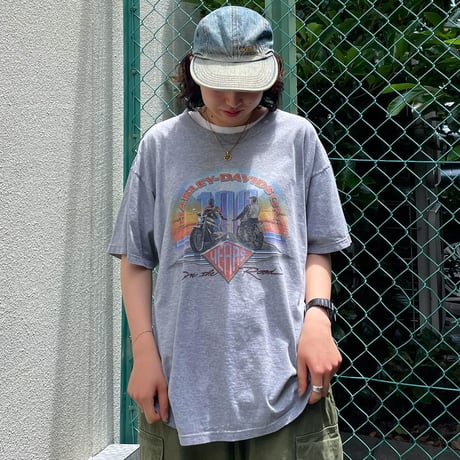 ハーレーダビッドソン両面Tシャツ