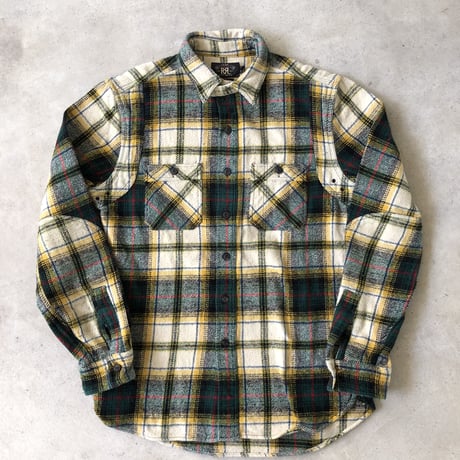 〝RRL〟 RALPH LAUREN チンスト付きコットンネルシャツ