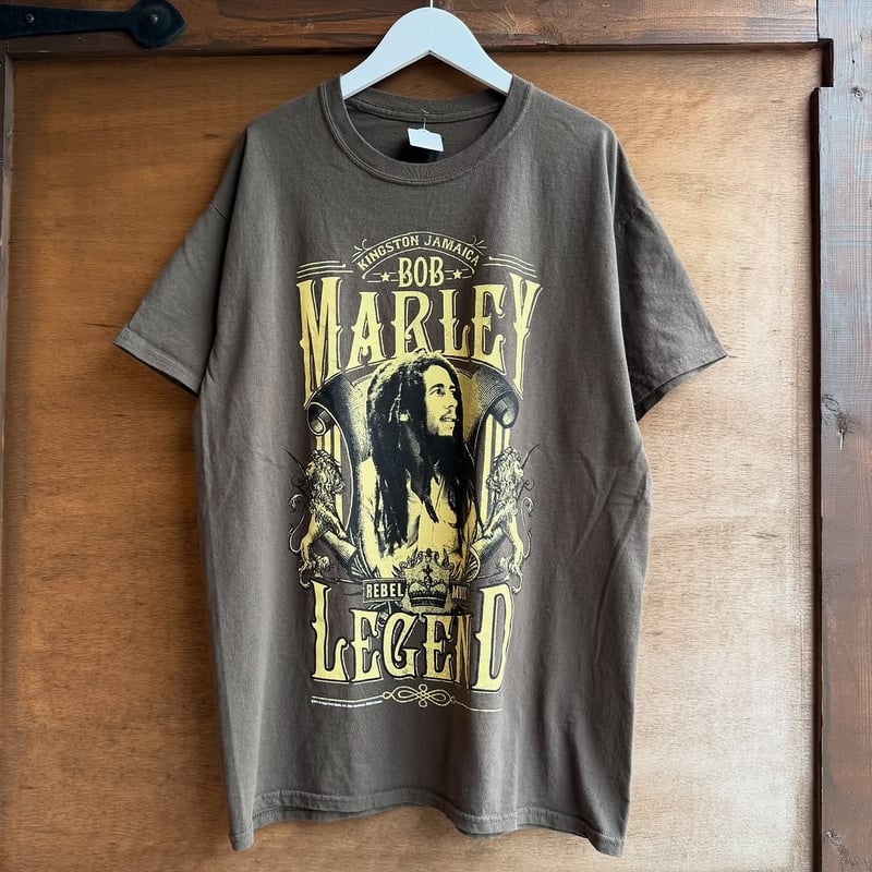 ボブ・マーリー Tシャツ ボブ・マーリー × モンキータイム ピグメント プリント Tシャツ