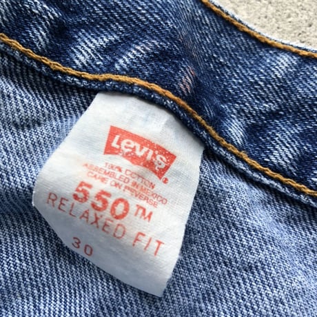 Levi's 550 RELAXED FIT デニムショーツW30