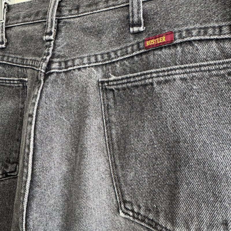 90's RUSTLER 先染めブラック | CUSTOM FEVER