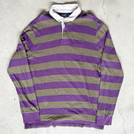 POLO by Ralph lauren ボーダーラガーシャツ