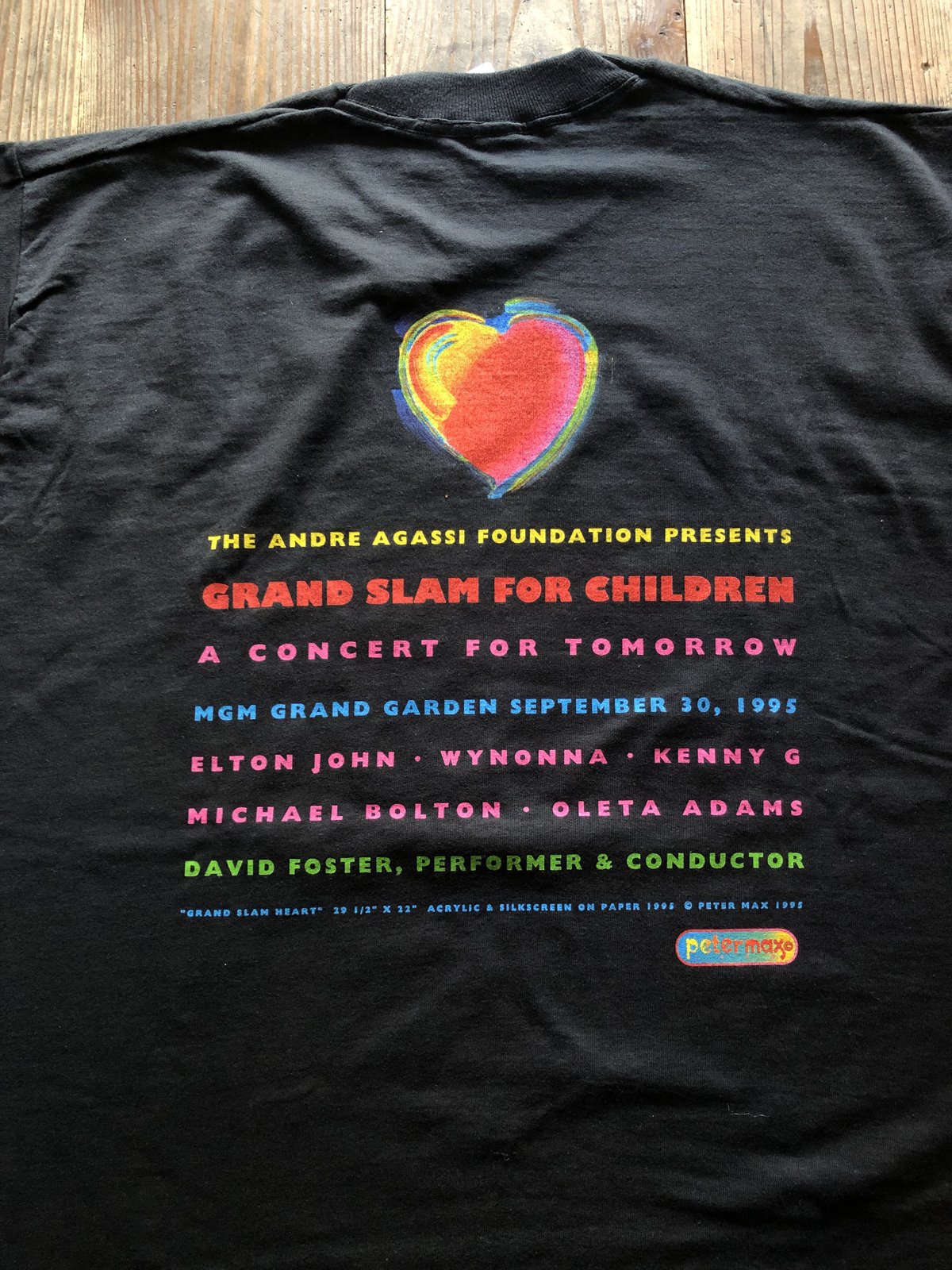 90's PETER MAX プリントTシャツ | CUSTOM FEVER