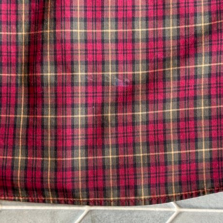 L.L.Bean タータンチェック柄シャツ