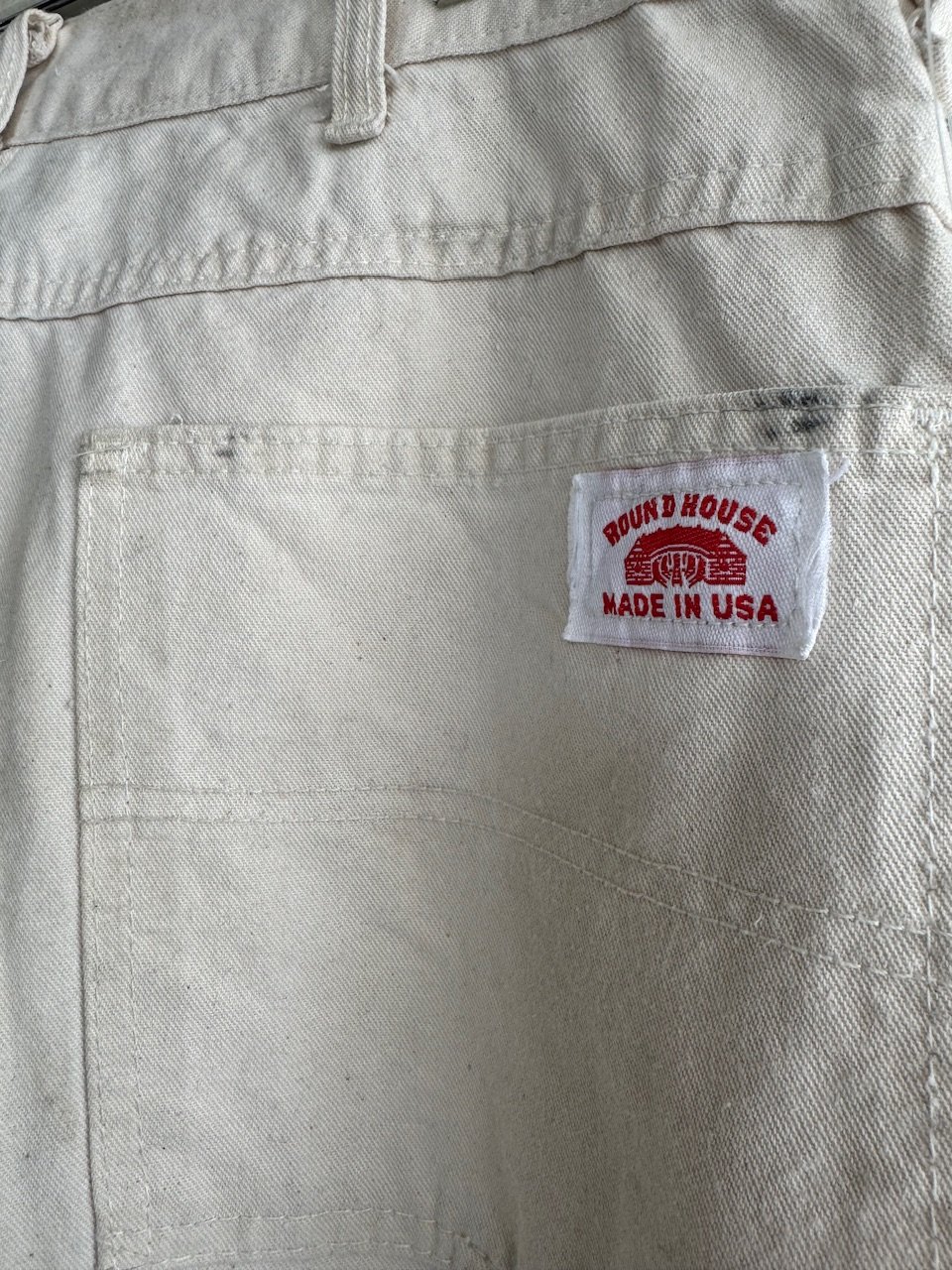 USA製 ROUND HOUSE ダブルニーペインターパンツ W34×L36 | CUSTO