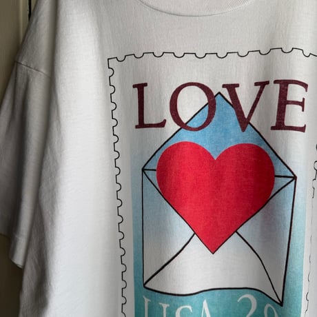 90's USPS 切手プリントT XL