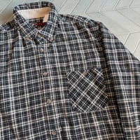 コーデュロイチェックシャツ