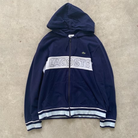 LACOSTE鹿子フーディジャージ