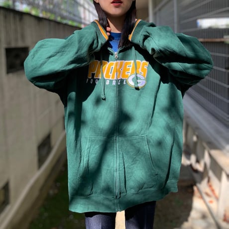 PACKERSフルジップパーカー