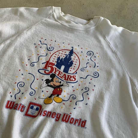 USA製disney15周年スウェット