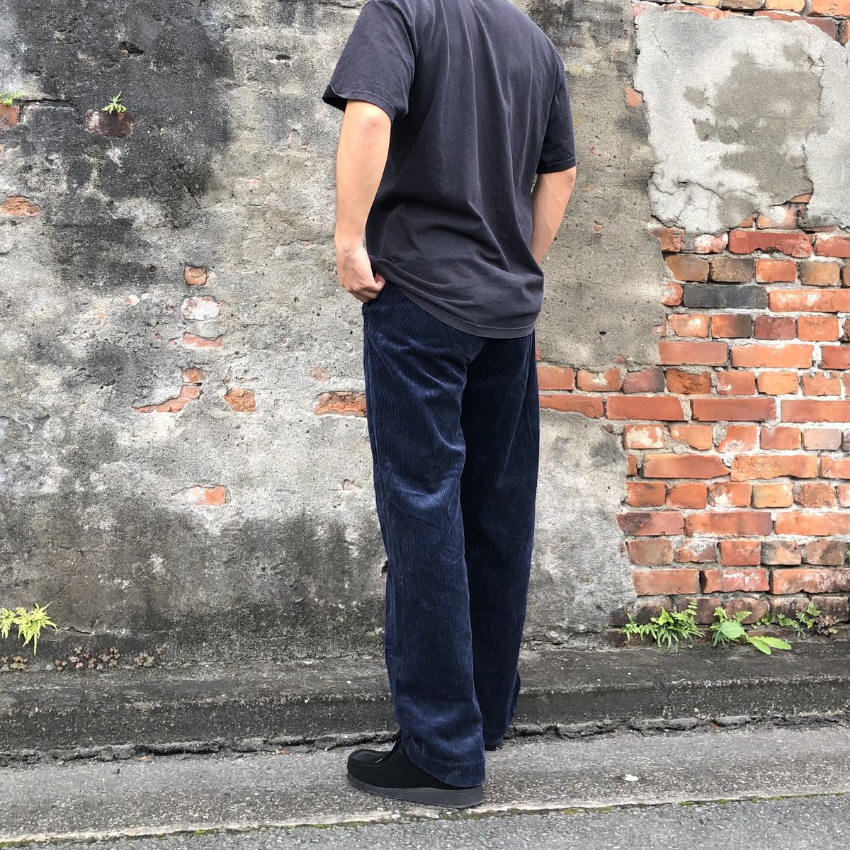 【W33】Polo コーデュロイパンツ ラルフローレン 90's Polo Ralph Lauren 太畝コーデュロイパンツ 